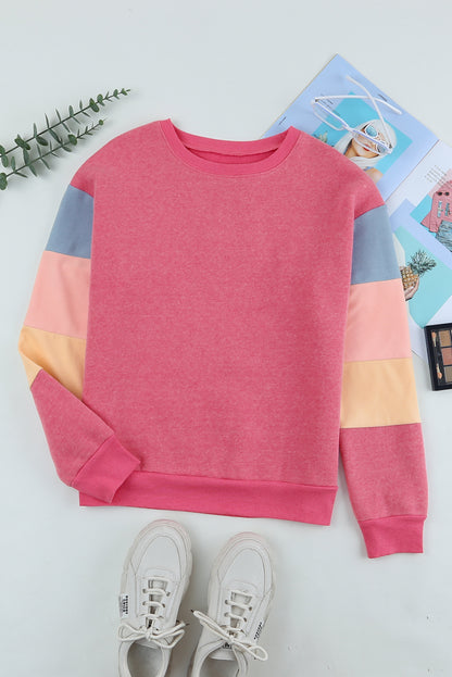 Daisy Colour Block Sweatshirt